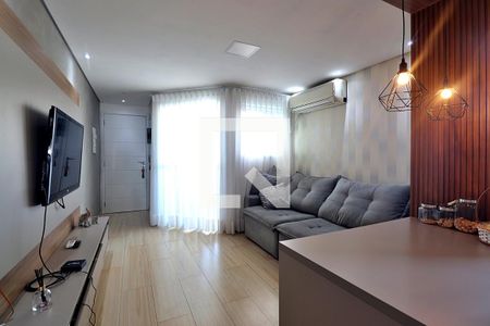 Sala de apartamento para alugar com 2 quartos, 54m² em Jardim, Santo André