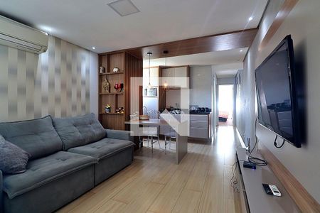 Sala de apartamento para alugar com 2 quartos, 54m² em Jardim, Santo André