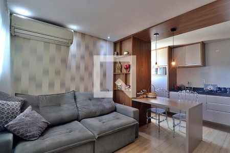 Sala de apartamento para alugar com 2 quartos, 54m² em Jardim, Santo André