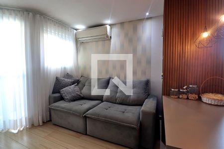 Sala de apartamento para alugar com 2 quartos, 54m² em Jardim, Santo André