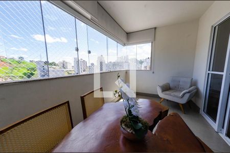 Varanda de apartamento à venda com 3 quartos, 115m² em Buritis, Belo Horizonte
