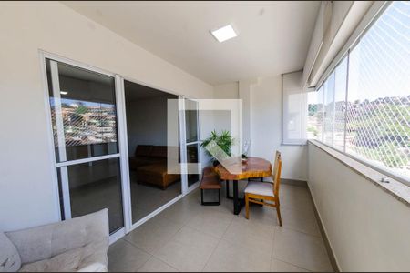 Varanda de apartamento à venda com 3 quartos, 115m² em Buritis, Belo Horizonte