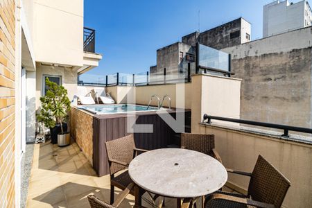 Varanda Gourmet da Sala de apartamento à venda com 4 quartos, 192m² em Vila Mariana, São Paulo