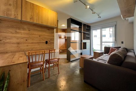 Sala de apartamento para alugar com 1 quarto, 43m² em Alto da Lapa, São Paulo