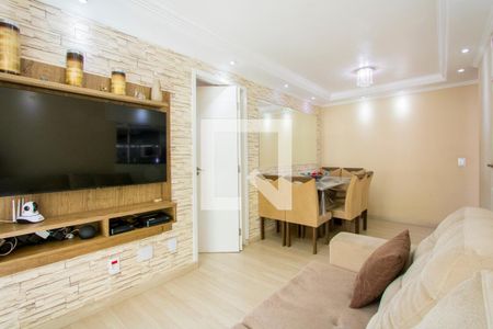 Sala de apartamento para alugar com 3 quartos, 67m² em Parque São Vicente, Santo André