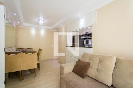 Sala de apartamento para alugar com 3 quartos, 67m² em Parque São Vicente, Santo André