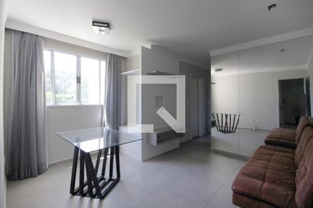 Sala de apartamento para alugar com 2 quartos, 49m² em Vila Aeroporto, Sorocaba