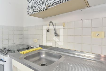 Cozinha de kitnet/studio à venda com 1 quarto, 35m² em República, São Paulo