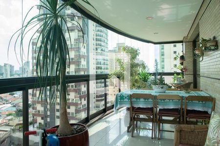 Varanda da Sala de apartamento para alugar com 4 quartos, 220m² em Santana, São Paulo