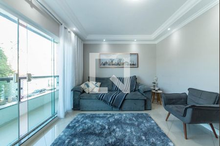 Sala de apartamento à venda com 3 quartos, 168m² em Parque das Nações, Santo André