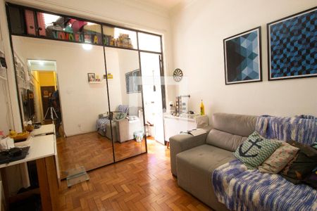 Sala de apartamento à venda com 1 quarto, 38m² em Copacabana, Rio de Janeiro