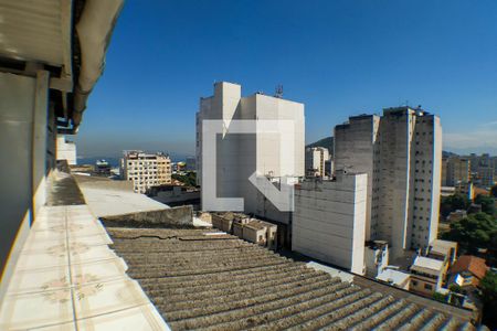 VISTA SALA de apartamento à venda com 1 quarto, 25m² em Centro, Niterói
