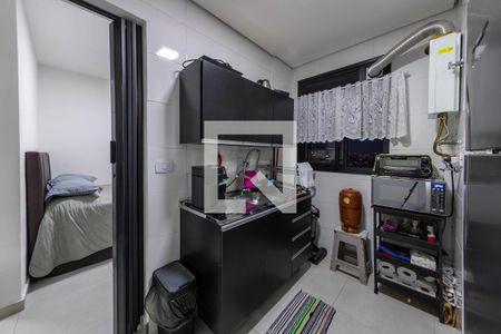 Cozinha de kitnet/studio à venda com 1 quarto, 28m² em Vila Alpina, São Paulo