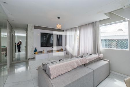 Sala de apartamento à venda com 4 quartos, 192m² em Estoril, Belo Horizonte