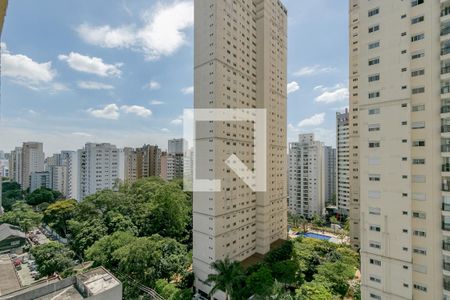 Vista da Sala de apartamento para alugar com 2 quartos, 64m² em Cidade Monções, São Paulo