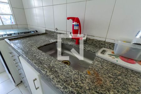 Cozinha e Área de Serviço de apartamento à venda com 3 quartos, 76m² em Jardim Olavo Bilac, São Bernardo do Campo