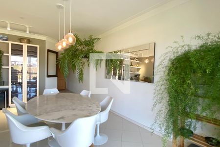 Sala de Jantar de apartamento à venda com 3 quartos, 122m² em Tamboré, Santana de Parnaíba