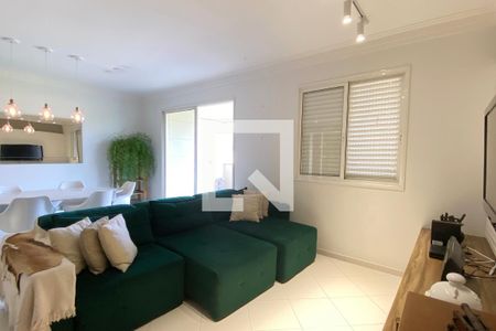 Sala de apartamento à venda com 3 quartos, 122m² em Tamboré, Santana de Parnaíba