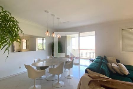 Sala de apartamento à venda com 3 quartos, 122m² em Tamboré, Santana de Parnaíba