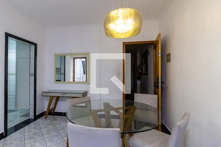 Detalhe da sala de apartamento para alugar com 1 quarto, 48m² em Guilhermina, Praia Grande