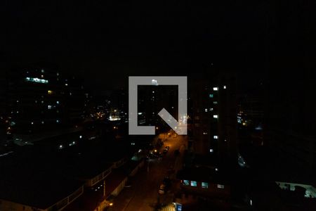 Vista da sacada da sala de apartamento para alugar com 1 quarto, 48m² em Guilhermina, Praia Grande