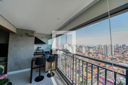 Varanda Sala de apartamento para alugar com 2 quartos, 65m² em Vila Prudente, São Paulo