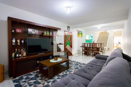 Sala de casa à venda com 3 quartos, 242m² em Vila Progresso, Santo André