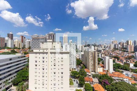 Vista da Varanda de apartamento para alugar com 1 quarto, 25m² em Perdizes, São Paulo