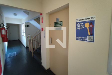 PLACA INSTALADA NO HALL DE ENTRADA de apartamento para alugar com 1 quarto, 63m² em Cambuí, Campinas