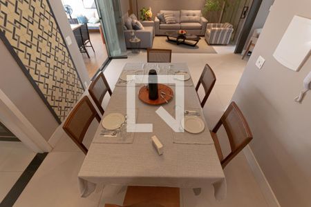 Sala de Jantar de casa à venda com 3 quartos, 154m² em Parque Rural Fazenda Santa Cândida, Campinas