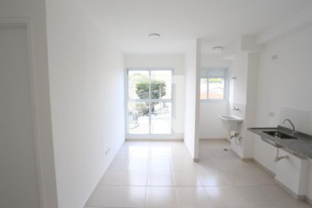 Sala/Cozinha de apartamento para alugar com 1 quarto, 30m² em Vila Guilhermina, São Paulo