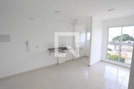 Sala/Cozinha de apartamento para alugar com 1 quarto, 30m² em Vila Guilhermina, São Paulo