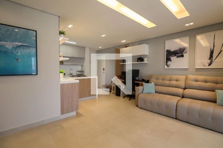 Sala de apartamento para alugar com 2 quartos, 85m² em Vila Bertioga, São Paulo