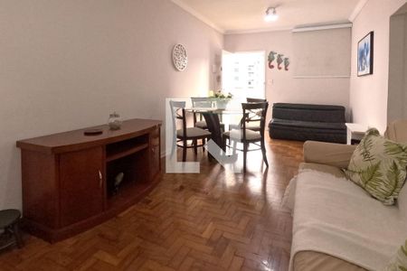 Sala de apartamento para alugar com 1 quarto, 50m² em José Menino, Santos