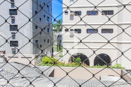 Vista da Sala de apartamento para alugar com 1 quarto, 45m² em Balneario Cidade Atlantica, Guarujá