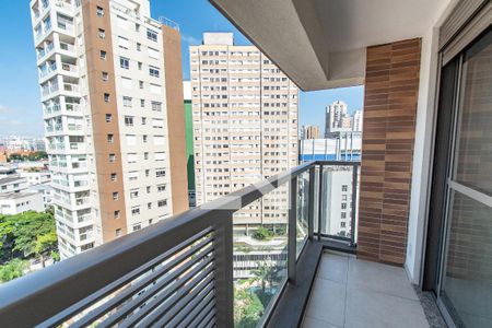 Studio para alugar com 25m², 1 quarto e sem vaga Studio para alugar com 25m², 1 quarto e sem vagaVaranda