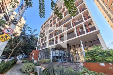 Studio para alugar com 25m², 1 quarto e sem vaga Studio para alugar com 25m², 1 quarto e sem vagaFachada