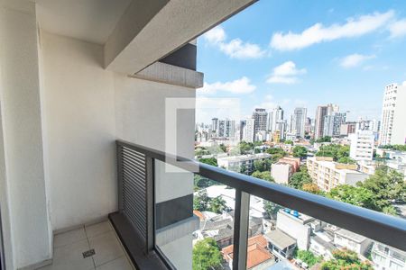 Studio para alugar com 25m², 1 quarto e sem vaga Studio para alugar com 25m², 1 quarto e sem vagaVaranda