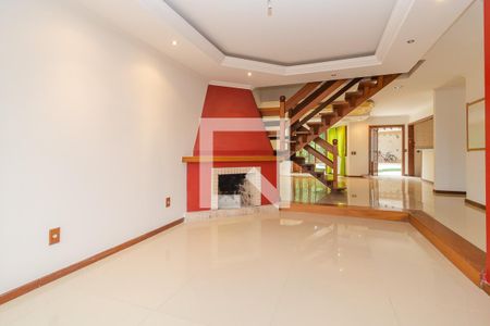 Sala de casa à venda com 4 quartos, 350m² em Campo Novo, Porto Alegre