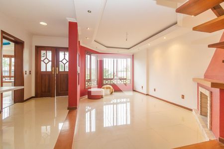 Sala de casa à venda com 4 quartos, 350m² em Campo Novo, Porto Alegre