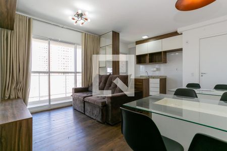 Sala de apartamento para alugar com 1 quarto, 41m² em Santana, São Paulo