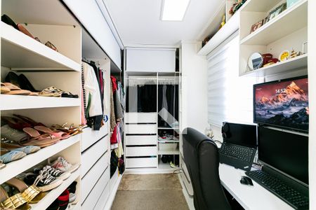 Closet (Dormitório 3) de apartamento à venda com 2 quartos, 57m² em Chácara Califórnia, São Paulo