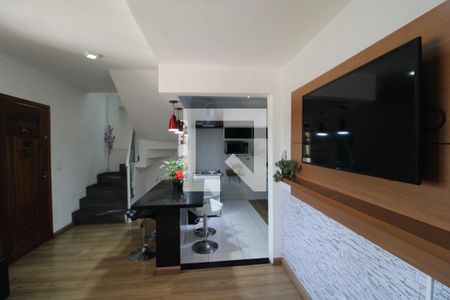 Sala de casa de condomínio à venda com 3 quartos, 75m² em Vila São Pedro, São Paulo