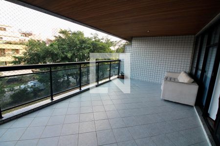 Varanda da Sala de apartamento à venda com 2 quartos, 126m² em Recreio dos Bandeirantes, Rio de Janeiro