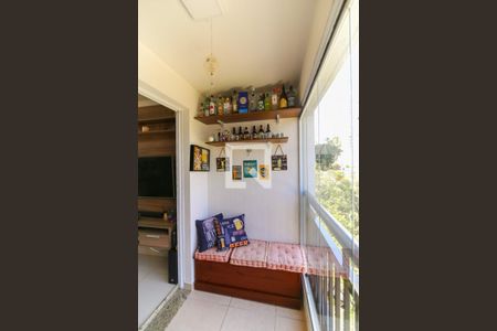 Varanda da Sala de apartamento para alugar com 2 quartos, 58m² em Vila Andrade, São Paulo