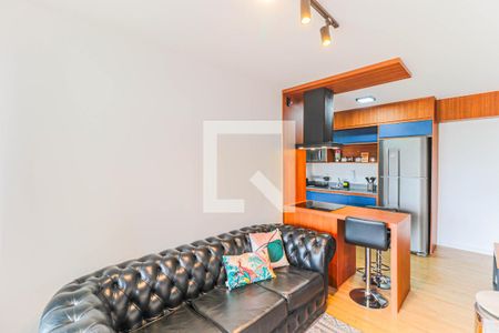 Sala de apartamento para alugar com 1 quarto, 41m² em Santo Amaro, São Paulo