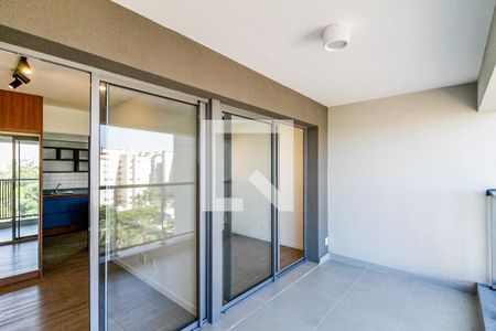 Varanda de apartamento para alugar com 1 quarto, 41m² em Santo Amaro, São Paulo