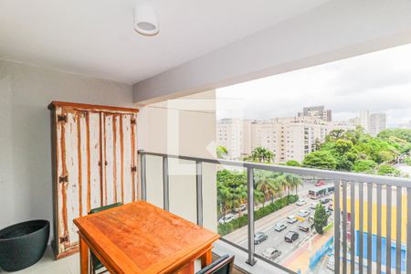 Varanda de apartamento para alugar com 1 quarto, 41m² em Santo Amaro, São Paulo