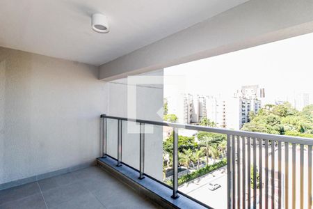 Varanda de apartamento para alugar com 1 quarto, 41m² em Santo Amaro, São Paulo