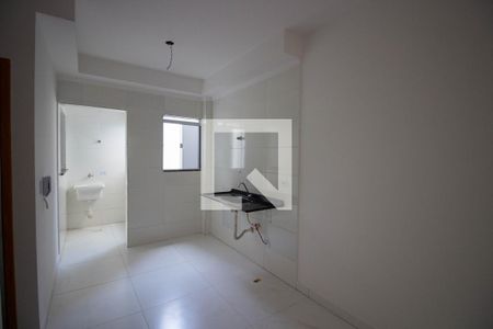 Sala-Cozinha de apartamento para alugar com 2 quartos, 36m² em Itaquera, São Paulo